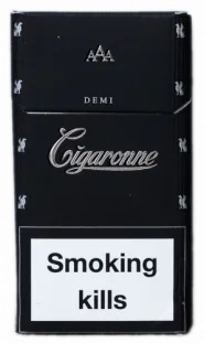 ORIGINAL. Cigaronne black demi (Сигарона черная деми)