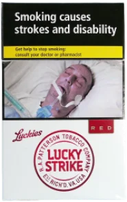 lucky strike red picture (лаки страйк красный с картинкой) (duty free)