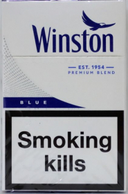 Сигареты Winston blue Целофан (Винстон синий) (duty free) Цена за блок (10 пачек)