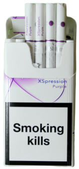winston XSpression purple capsule. (Винстон фиолетовый с капсулой) (Duty free). 0