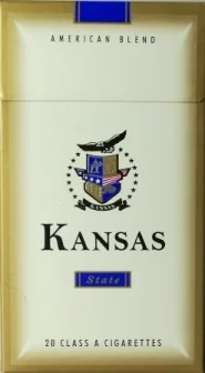 Kansas Blue 100's (Канзас синий сотка) (duty free)
