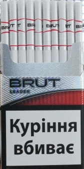 Original «BRUT leader nano RED» (акциз) Ціна за блок (10 пачок) 0
