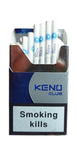 Сигареты Keno Club gum mint less smell (Кено клаб с капсулой мятная жвачка) (duty free) Цена за блок (10 пачек) 0