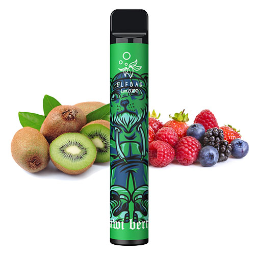 Elf Bar Lux 2000 Disposable Pod Device 1200mAh Kiwi Berry 5%