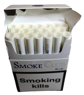 TURBO. Smoke Club blue (Смоки клуб синий). (Duty free.) 