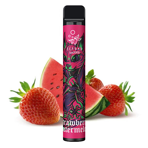 Одноразовый Elf Bar Lux 2000 Disposable Pod Device 1200mAh Strawberry Watermelon 5%