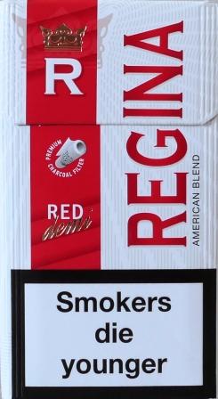 NEW "Regina" Red Demi (Регіна червона Демі) Ціна за блок (10 пачок)