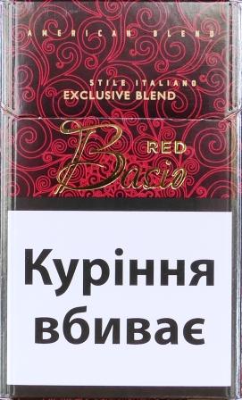 ORIGINAL! Цигарки "Bacio Red" ("Басіо червоний") Акциз!