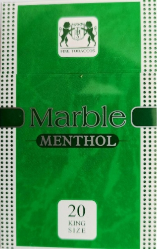 Сигареты "Marble" menthol (Марбле ментоловый) Цена за блок (10 пачек)