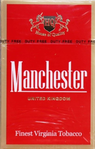 Цигарки "Manchester" RED (Манчестер червоний). (duty free)