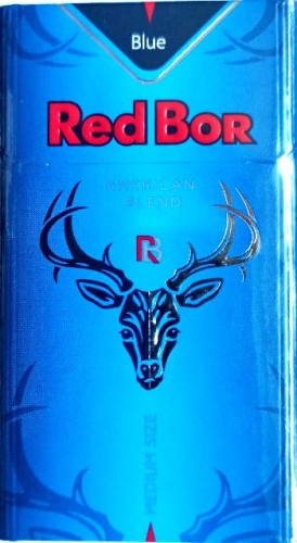 Сигареты "Red Bor" demi Blue (Ред Бор синий деми) Цена за блок (10 пачек)