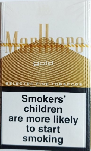 Сигареты "Marlboro Gold" ("Мальборо Голд") duty free.блок целлофан. Цена за блок (10 пачек)